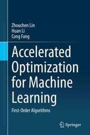Cover von Accelerated Optimization for Machine Learning