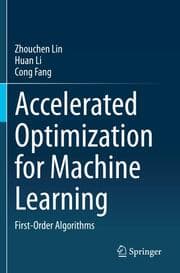 Cover von Accelerated Optimization for Machine Learning