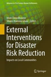 Cover von External Interventions for Disaster Risk Reduction