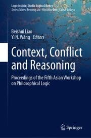 Cover von Context, Conflict and Reasoning