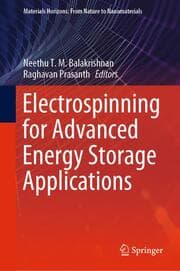 Cover von Electrospinning for Advanced Energy Storage Applications