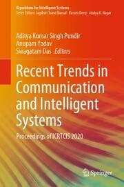Cover von Recent Trends in Communication and Intelligent Systems