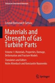 Cover von Materials and Strength of Gas Turbine Parts
