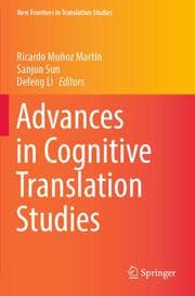 Cover von Advances in Cognitive Translation Studies