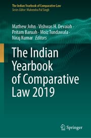 Cover von The Indian Yearbook of Comparative Law 2019