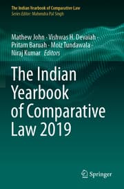 Cover von The Indian Yearbook of Comparative Law 2019