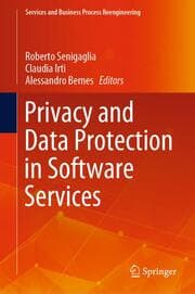 Cover von Privacy and Data Protection in Software Services