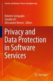 Cover von Privacy and Data Protection in Software Services