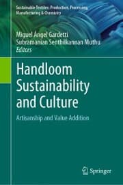 Cover von Handloom Sustainability and Culture