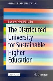 Cover von The Distributed University for Sustainable Higher Education