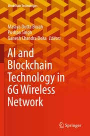 Cover von AI and Blockchain Technology in 6G Wireless Network