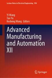 Cover von Advanced Manufacturing and Automation XII