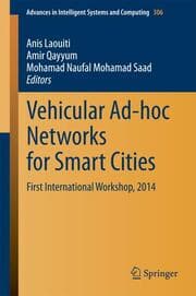 Cover von Vehicular Ad-hoc Networks for Smart Cities