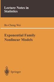 Cover von Exponential Family Nonlinear Models