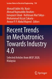 Cover von Recent Trends in Mechatronics Towards Industry 4.0