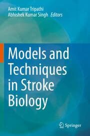 Cover von Models and Techniques in Stroke Biology