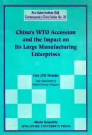 Cover von China's Wto Accession And The Impact On Its Large Manufacturing Enterprises