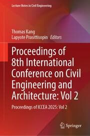 Cover von Proceedings of 8th International Conference on Civil Engineering and Architecture: Vol 2