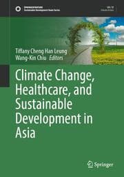 Cover von Climate Change, Healthcare, and Sustainable Development in Asia