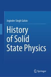 Cover von History of Solid State Physics