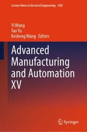 Cover von Advanced Manufacturing and Automation XV