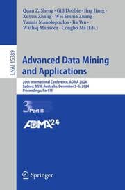 Cover von Advanced Data Mining and Applications