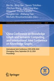 Cover von China Conference on Knowledge Graph and Semantic Computing and International Joint Conference on Knowledge Graphs