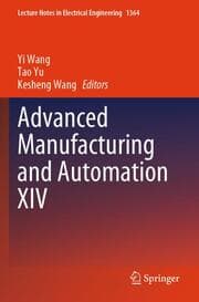Cover von Advanced Manufacturing and Automation XIV
