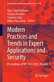 Cover von Modern Practices and Trends in Expert Applications and Security