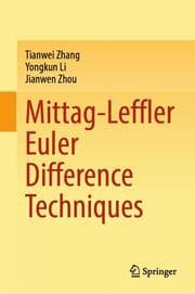 Cover von Mittag-Leffler Euler Difference Techniques