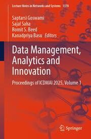 Cover von Data Management, Analytics and Innovation