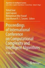 Cover von Proceedings of International Conference on Computational Complexity and Intelligent Algorithms
