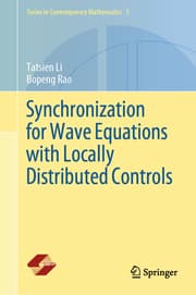 Cover von Synchronization for Wave Equations with Locally Distributed Controls