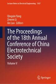 Cover von The Proceedings of the 18th Annual Conference of China Electrotechnical Society
