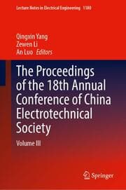 Cover von The Proceedings of the 18th Annual Conference of China Electrotechnical Society