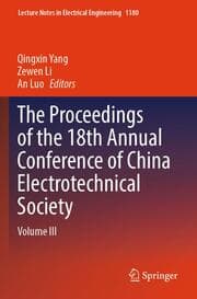 Cover von The Proceedings of the 18th Annual Conference of China Electrotechnical Society