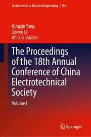Cover von The Proceedings of the 18th Annual Conference of China Electrotechnical Society