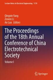 Cover von The Proceedings of the 18th Annual Conference of China Electrotechnical Society