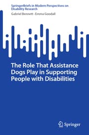 Cover von The Role That Assistance Dogs Play in Supporting People with Disabilities