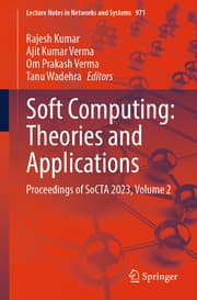 Cover von Soft Computing: Theories and Applications