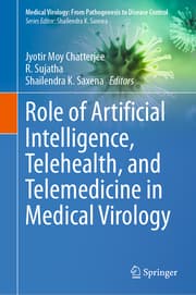 Cover von Role of Artificial Intelligence, Telehealth, and Telemedicine in Medical Virology