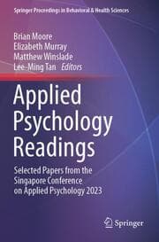 Cover von Applied Psychology Readings