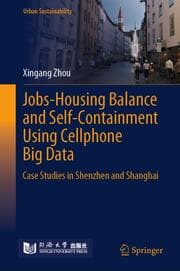 Cover von Jobs-Housing Balance and Self-Containment Using Cellphone Big Data