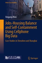 Cover von Jobs-Housing Balance and Self-Containment Using Cellphone Big Data