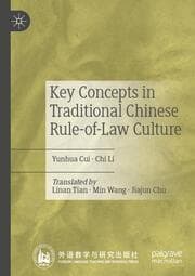 Cover von Key Concepts in Traditional Chinese Rule-of-Law Culture