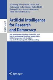 Cover von Artificial Intelligence for Research and Democracy