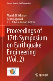 Cover von Proceedings of 17th Symposium on Earthquake Engineering (Vol. 2)