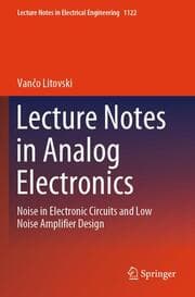 Cover von Lecture Notes in Analog Electronics
