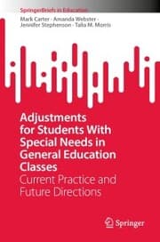 Cover von Adjustments for Students With Special Needs in General Education Classes