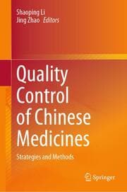 Cover von Quality Control of Chinese Medicines